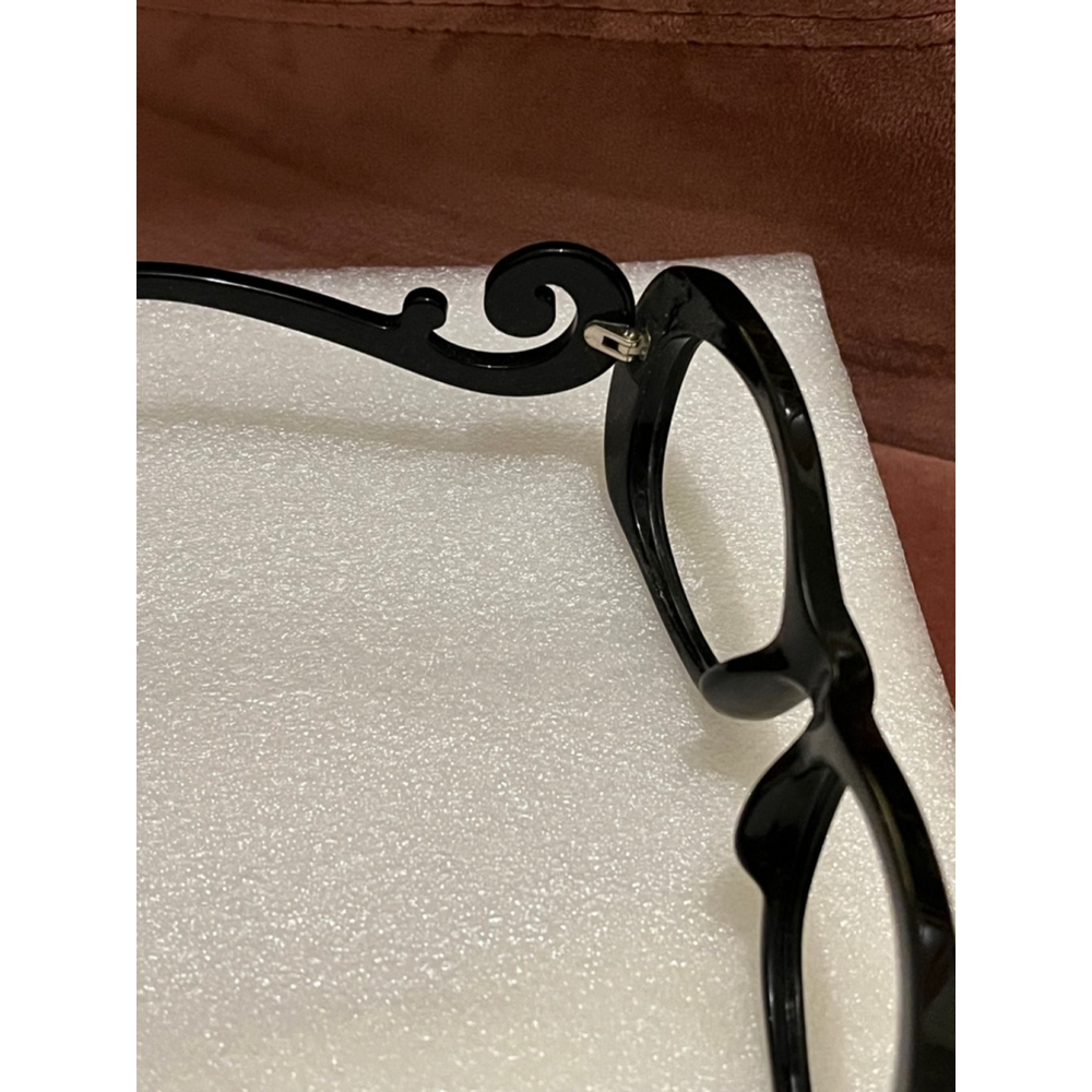 Women's Prada Eyeglasses Black Size 54-19-135 - Picture 6 of 9